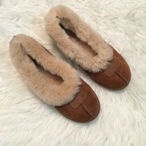 UGG Rylan Chestnut Suede Slipper